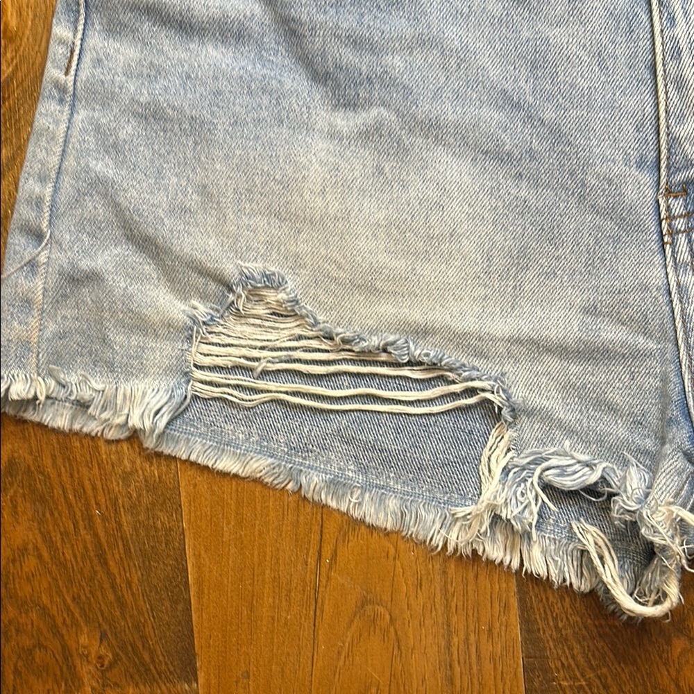 Twelve By Twelve Blue Jean Shorts - Picture 4 of 6